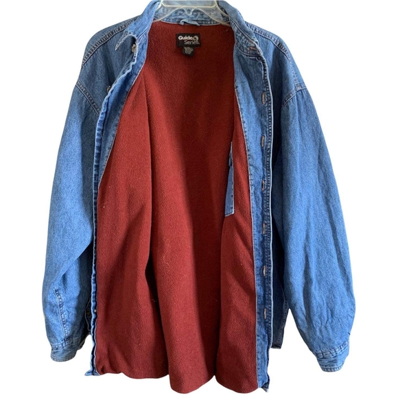 Gander Mountain Guide Series Fleece Long Sleeve Shirt, Heavy Work Mens XL - Picture 2 of 12